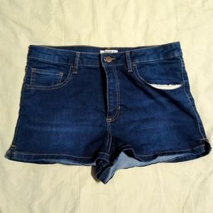 Dark denim Jean shorts